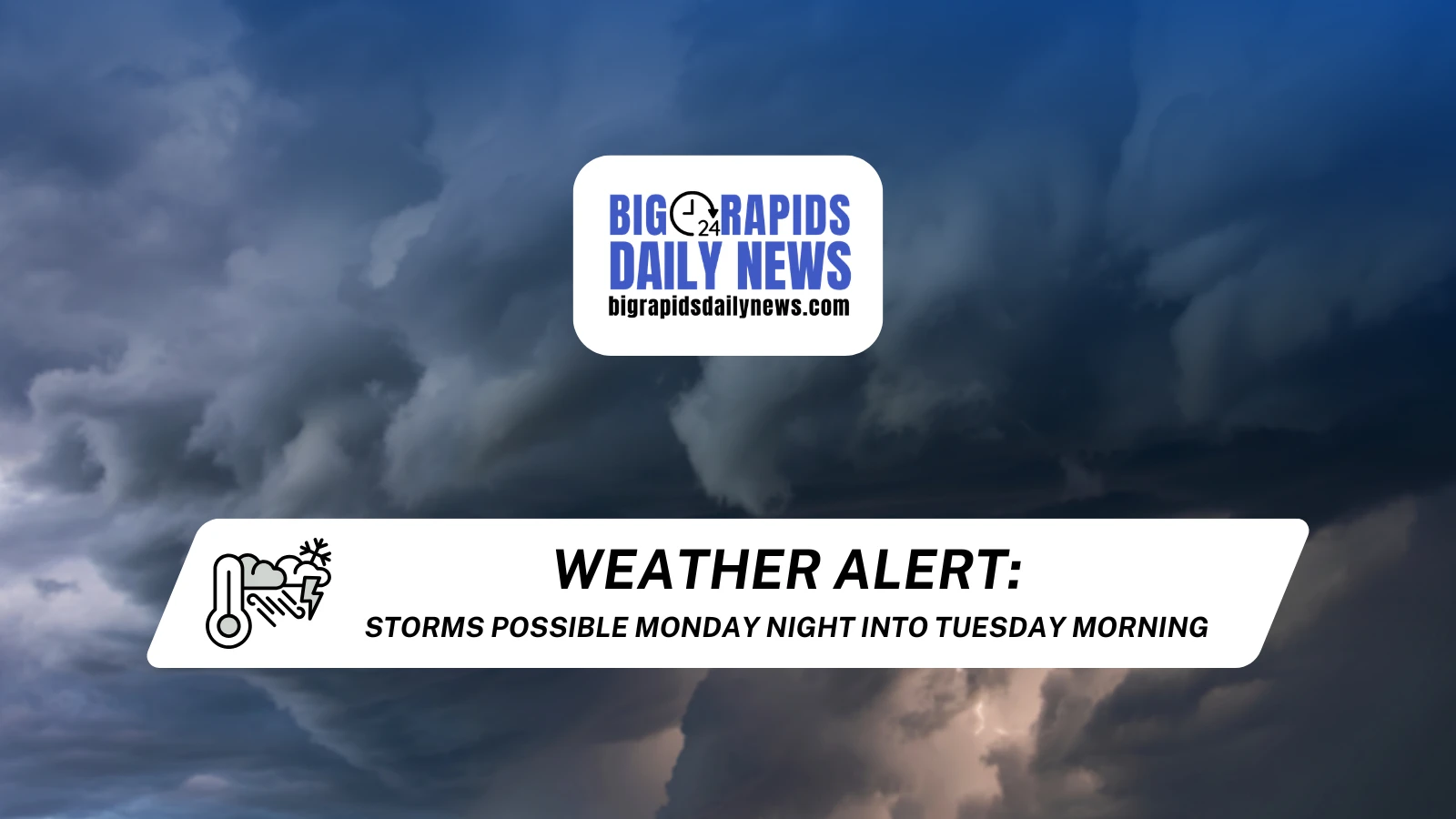 WEATHER ALERT: Storm chances Monday night amidst air quality alert